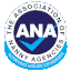 Association of Nanny Agencies Accredited blue circular logo